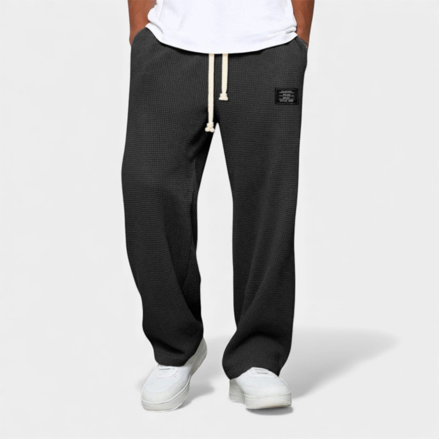 Piotr – Ležérní waffle kalhoty