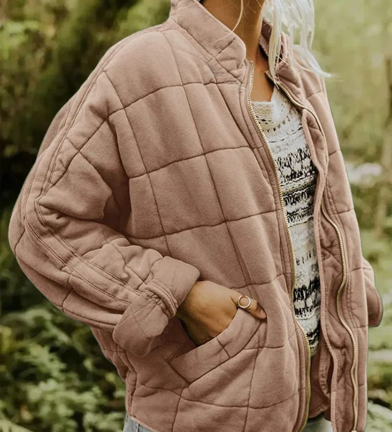 Josiane | Elegantní oversized prošívaná bunda