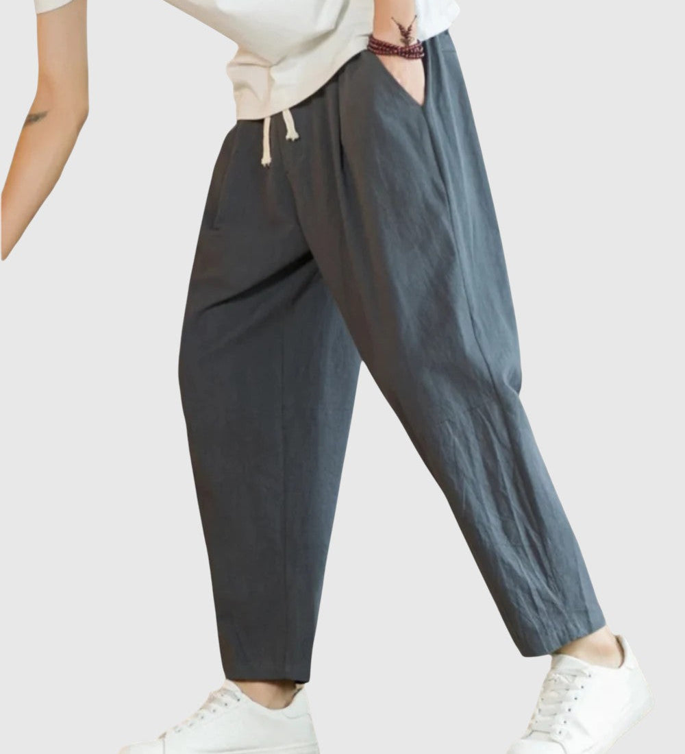 Libuše- Kalhoty z bavlny Roma