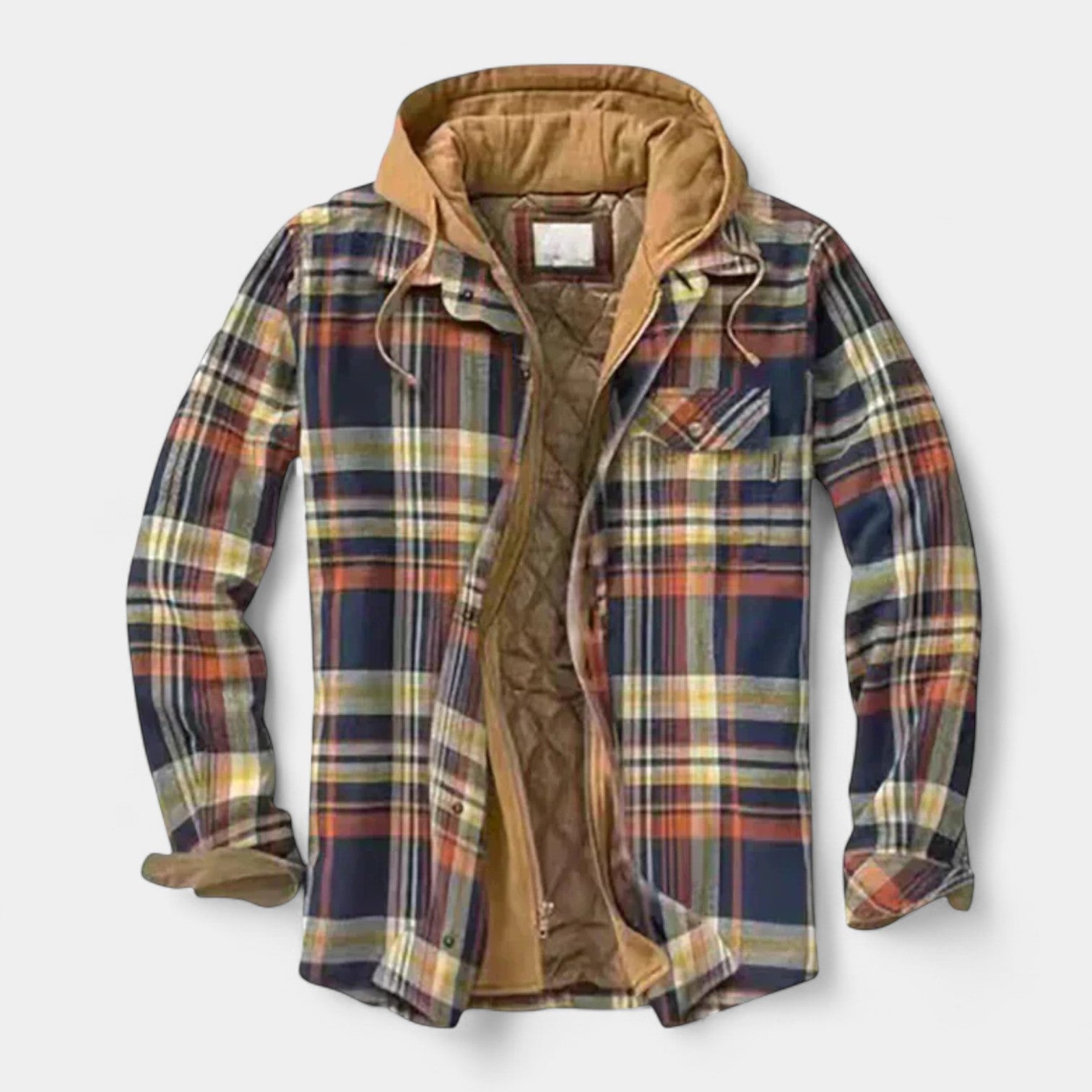 Thomas – Stylová patchworková bunda pro sebevědomé muže