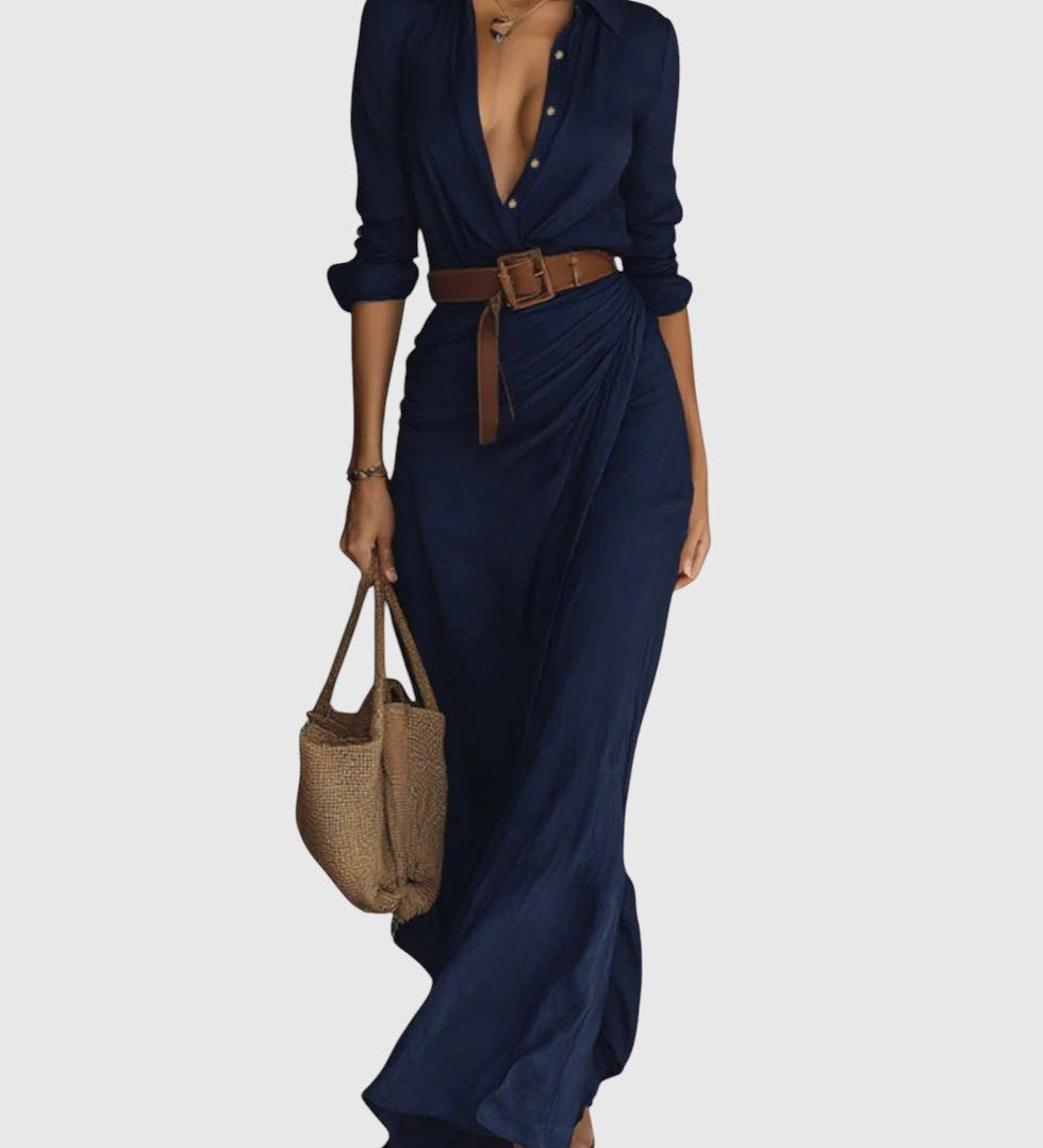 Klara – Šaty s elegantním výstřihem