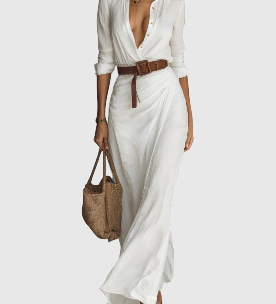 Klara – Šaty s elegantním výstřihem