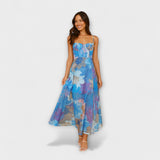 Audrey - Šaty s květinovým potiskem pro ženy - Stylové a přitažlivé