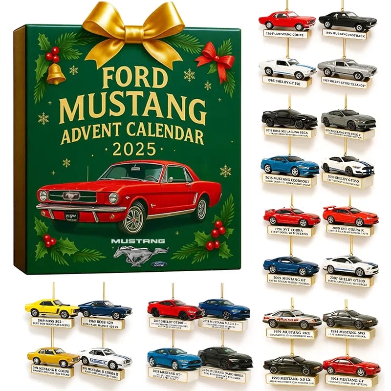 Adventní kalendář Mustang 2025