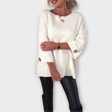 Isabella - Elegantní Pletená Blůza