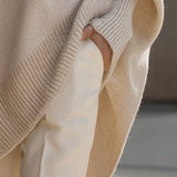 Mandy – Oversized pončo s nenucenou elegancí