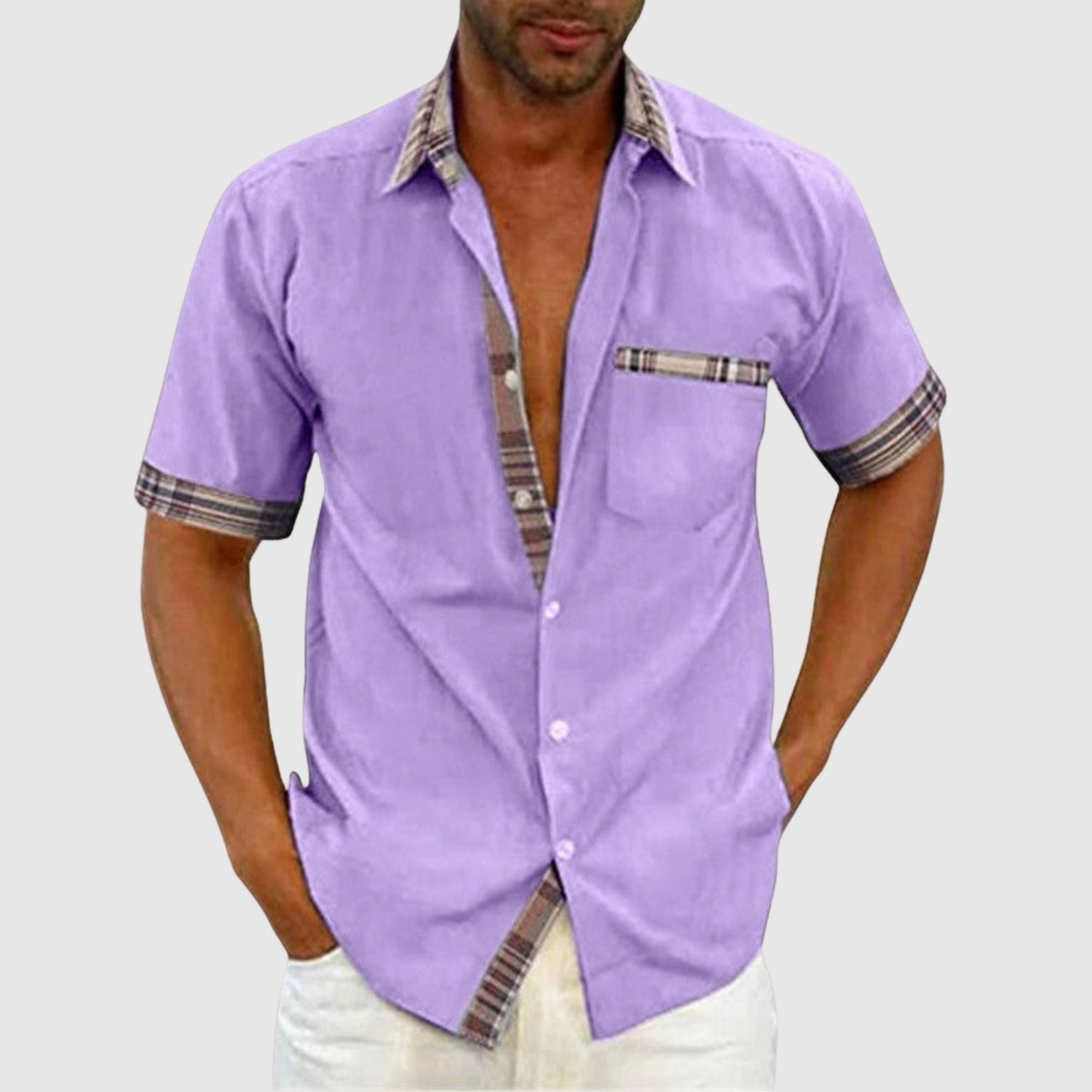 Libuše – Ležérní košile s krátkým rukávem