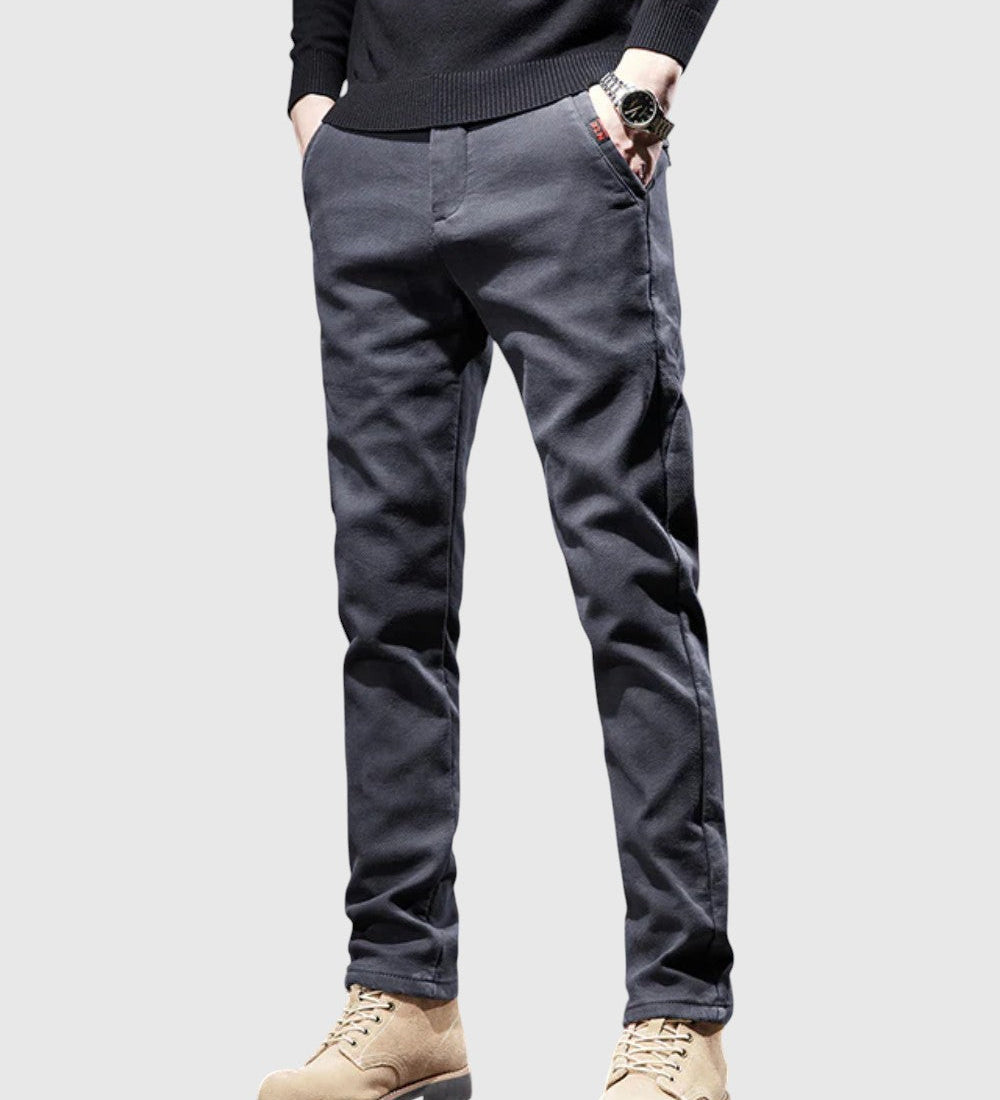 Libuše- Pánské slim fit kalhoty