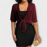 Olivia - Blůza s otevřeným předním dílem