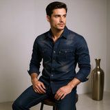 Kilian - Vysoce kvalitní bavlněná džínová košile
