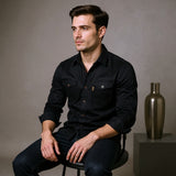 Kilian - Vysoce kvalitní bavlněná džínová košile