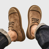 Santiago – Pánské ortopedické boty z pravé kůže