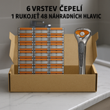 Tharvionek – Sada holicích strojků pro muže s rukojetí