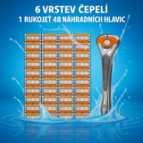 Tharvionek – Sada holicích strojků pro muže s rukojetí