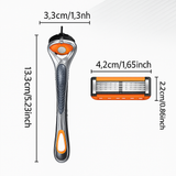 Tharvionek – Sada holicích strojků pro muže s rukojetí