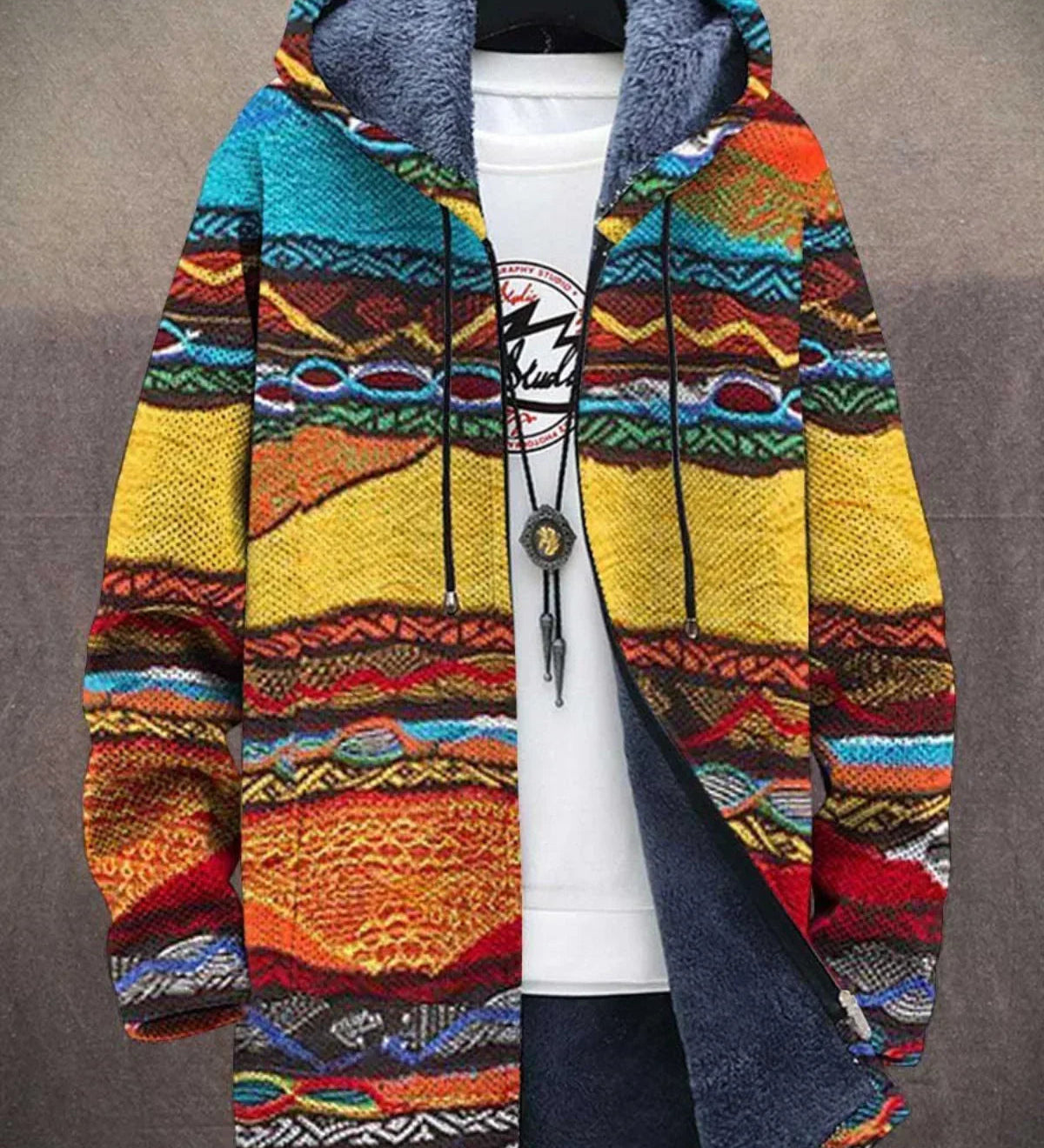 Elouera - Luxusní cardigan s uměleckou inspirací