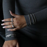 Zlatý náramek Mykonos