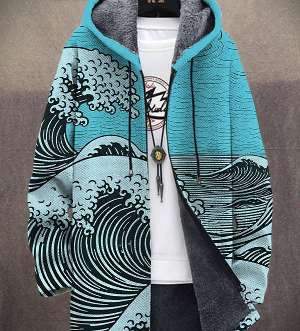 Nálha - Luxusní šála s uměleckou inspirací + zip