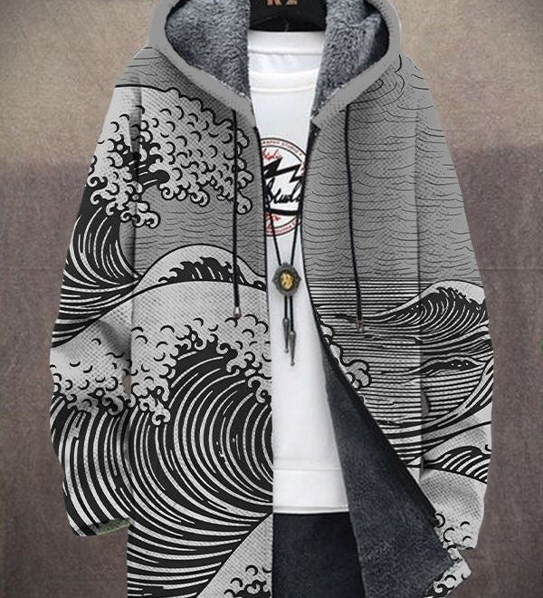 Nálha - Luxusní šála s uměleckou inspirací + zip