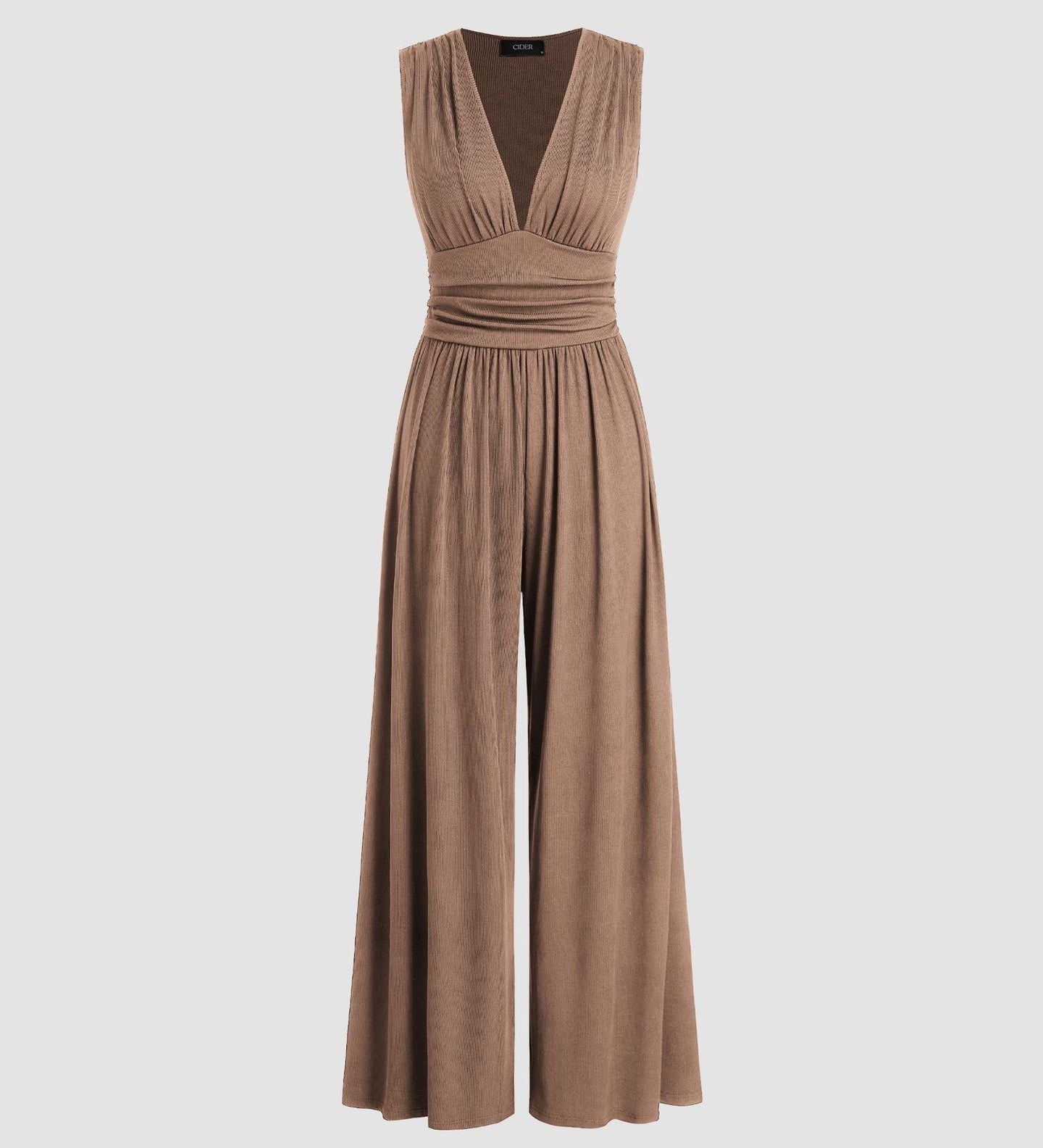 CHARITY – Chic Sleeveless Wide-Leg Jumpsuit