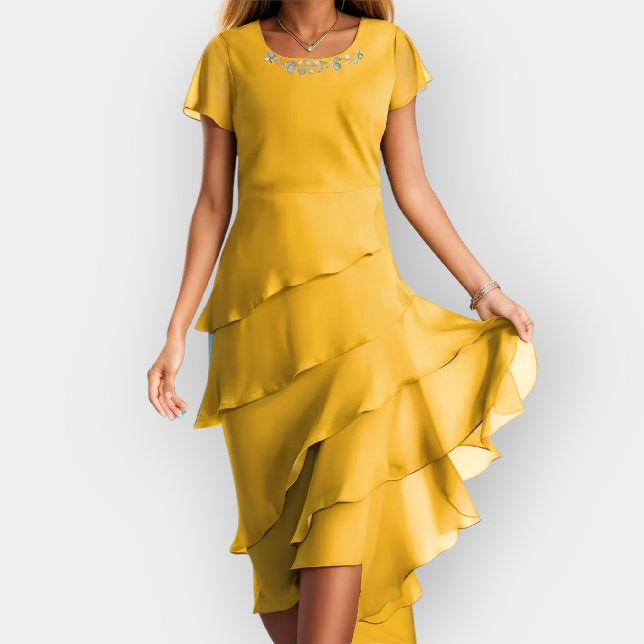 Lehká šifónová sukně