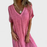 Ester - Šaty s V-výstřihem