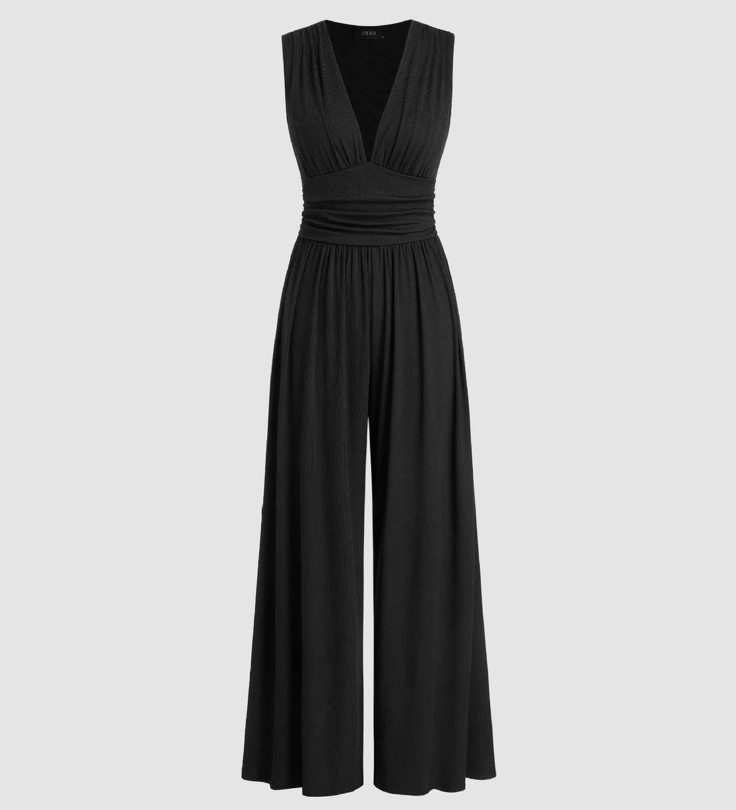 CHARITY – Chic Sleeveless Wide-Leg Jumpsuit