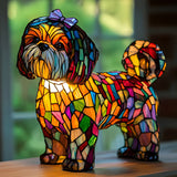 Mimine – Magická lampa pro psy z barevného skla