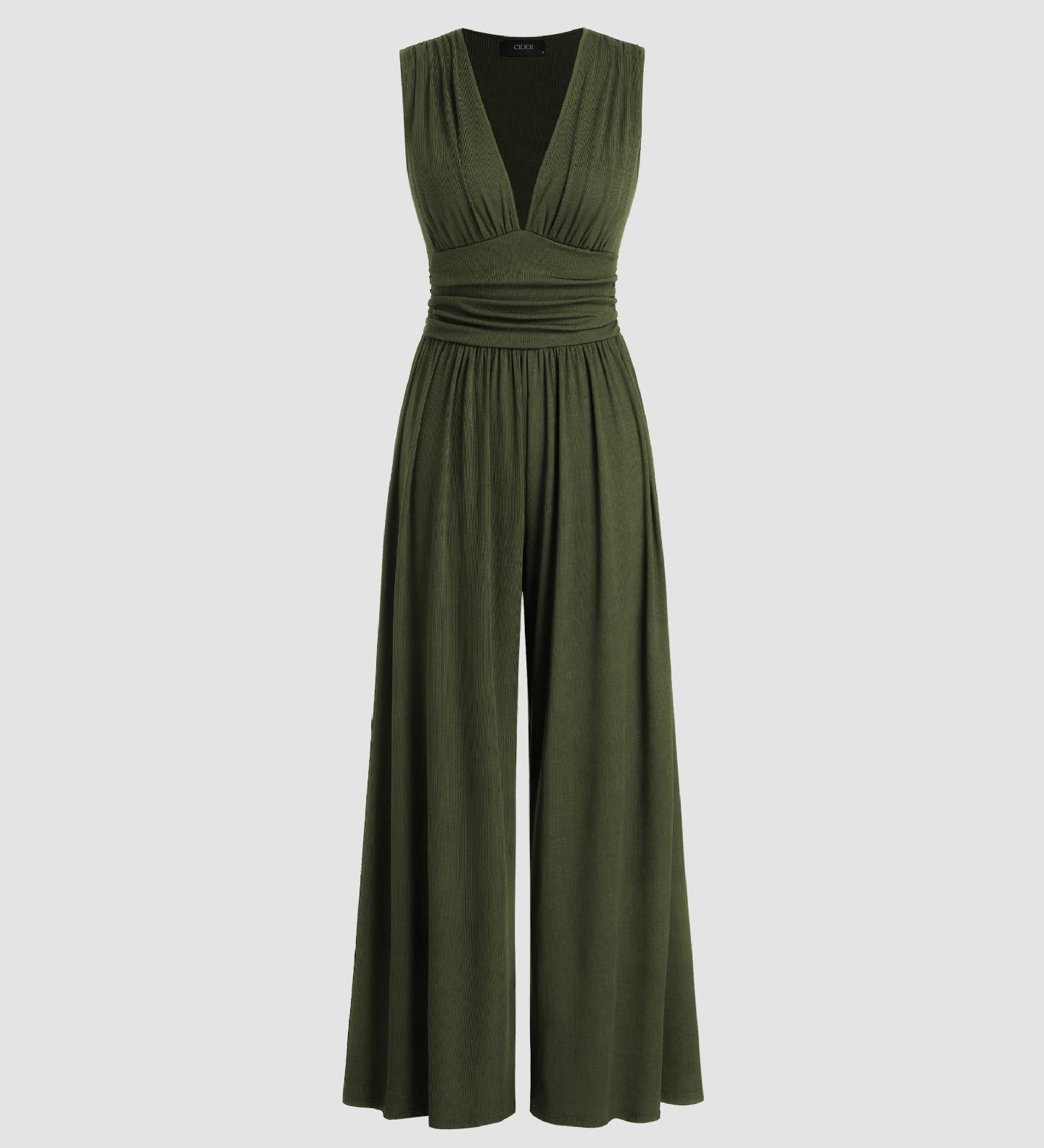 CHARITY – Chic Sleeveless Wide-Leg Jumpsuit