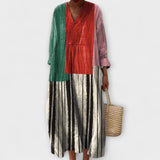 Rosa - Stylové geometrické šaty