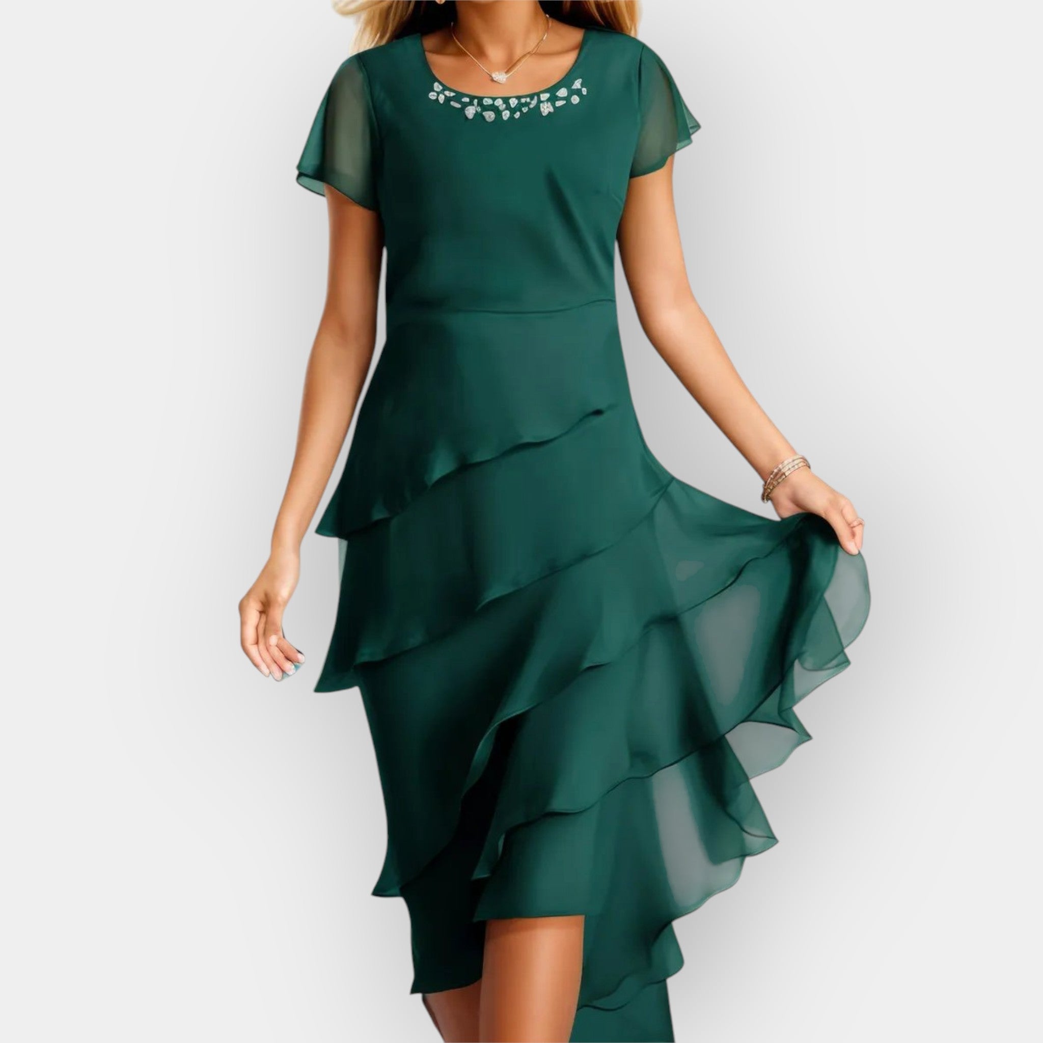 Lehká šifónová sukně