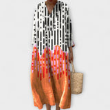 Alden - Stylové geometrické šaty