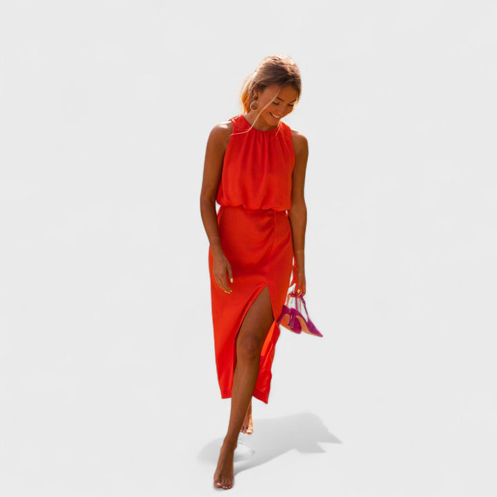 Libuše - Svěží Šaty s Elegantním Střihem