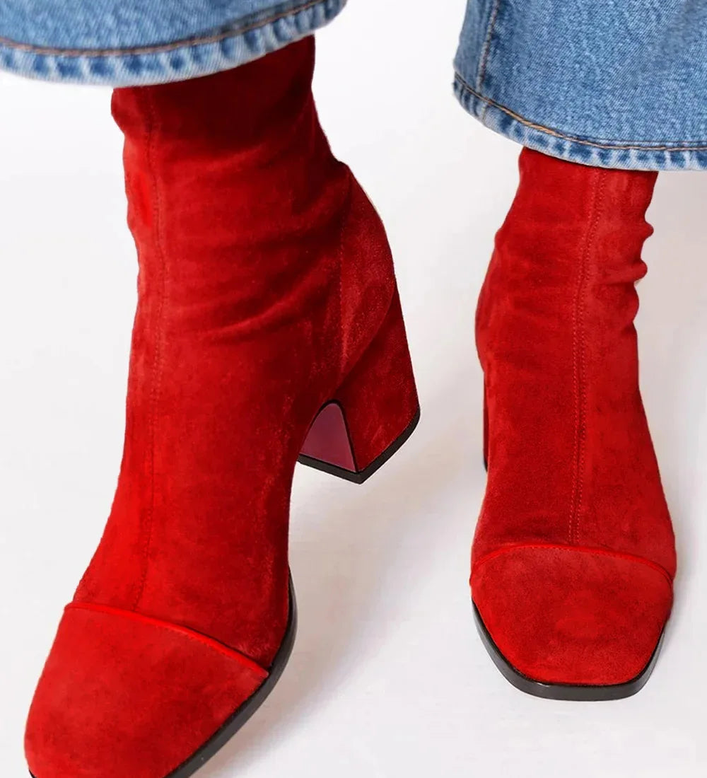 Suave - Elegantní pohodlné kotníkové boty