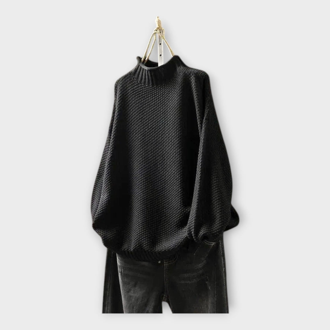 Svetr s vysokým límcem