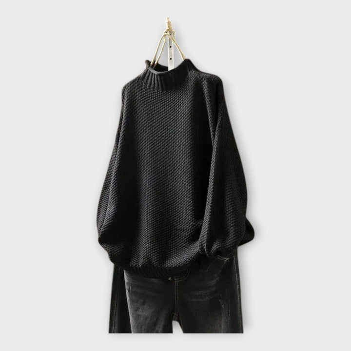 Svetr s vysokým límcem