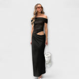 Puss - Růžová nepravidelná šaty