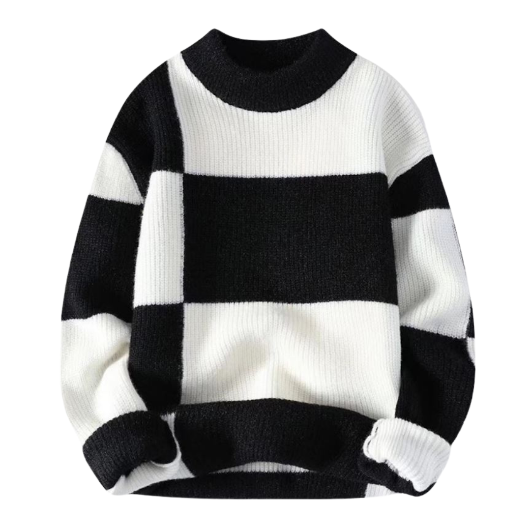 Geometrický Svetr z Příze