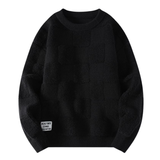 Unikátní Svetr s Kostkovaným Vzorem