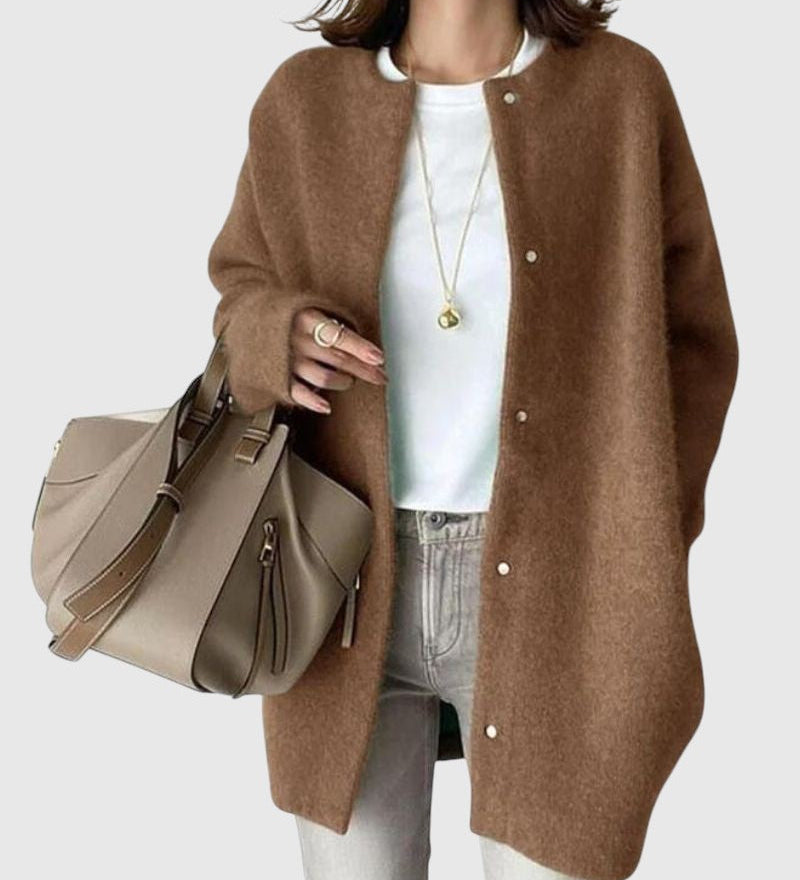 Julie – Minimalistický prodloužený kardigan