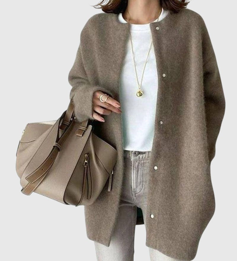 Julie – Minimalistický prodloužený kardigan