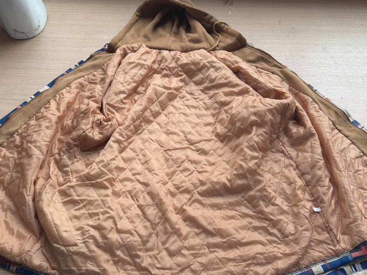 Nohr - Potiskovaná patchworková vesta s kostkovaným vzorem