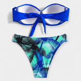 Sexet bikiny s otevřeným zadním dílem a stylem