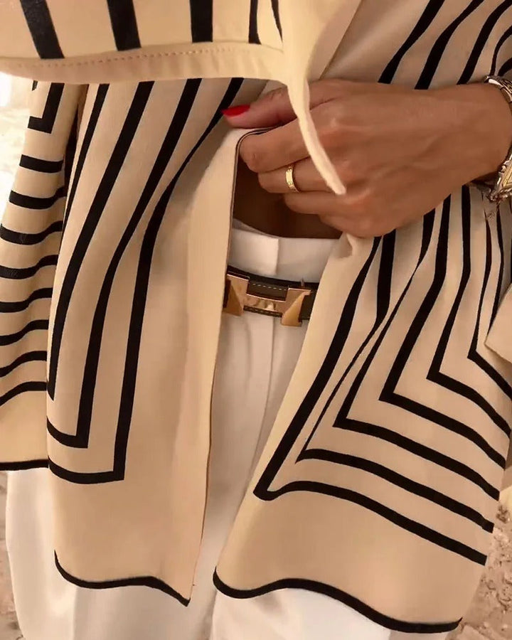 Košile s Pruhovaným Elegantním Stylem