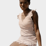 Bikini s volánky a podporou prsou