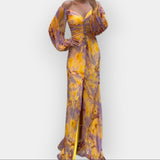 Lehká šála s výstřihem