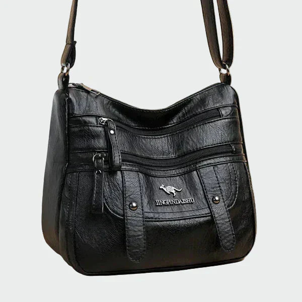 Elegantní kožená příruční taška