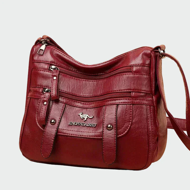 Elegantní kožená příruční taška