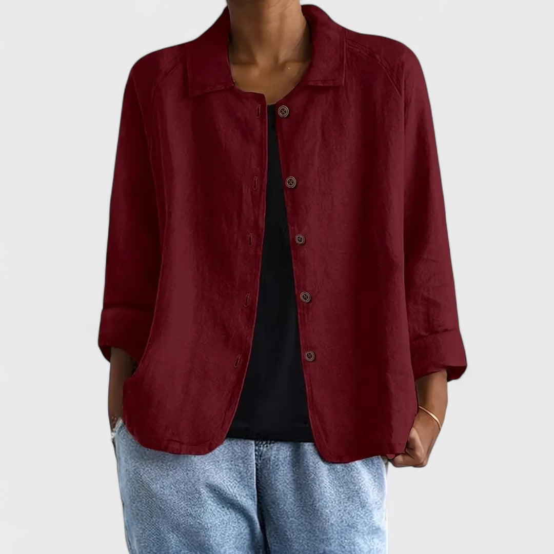 Sofia - Kabát ve stylu klasické košile