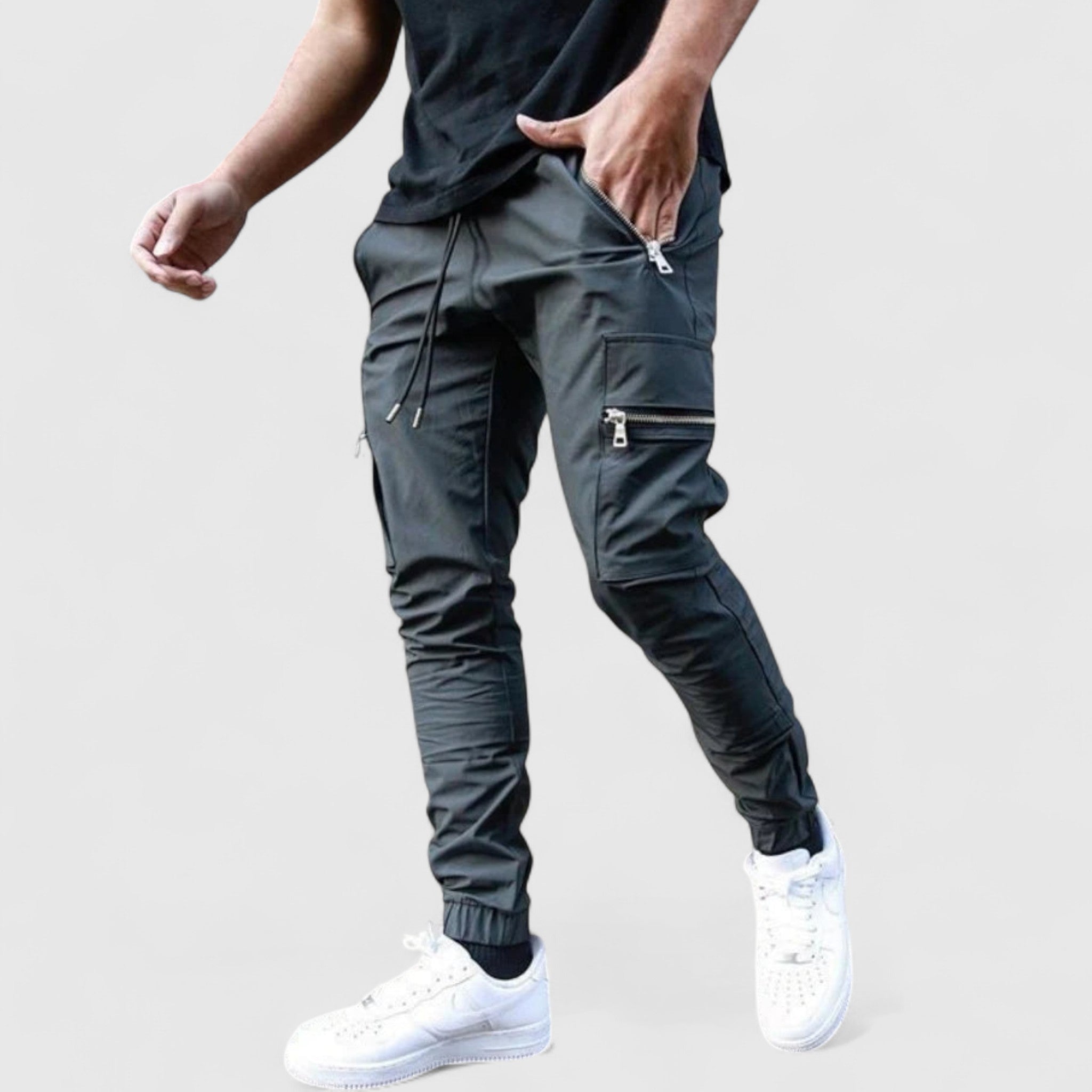 Elegantní Cargo Kalhoty